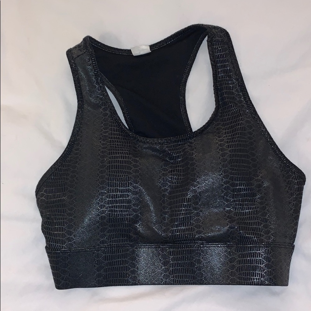 Fabletics snakeskin sportsbra